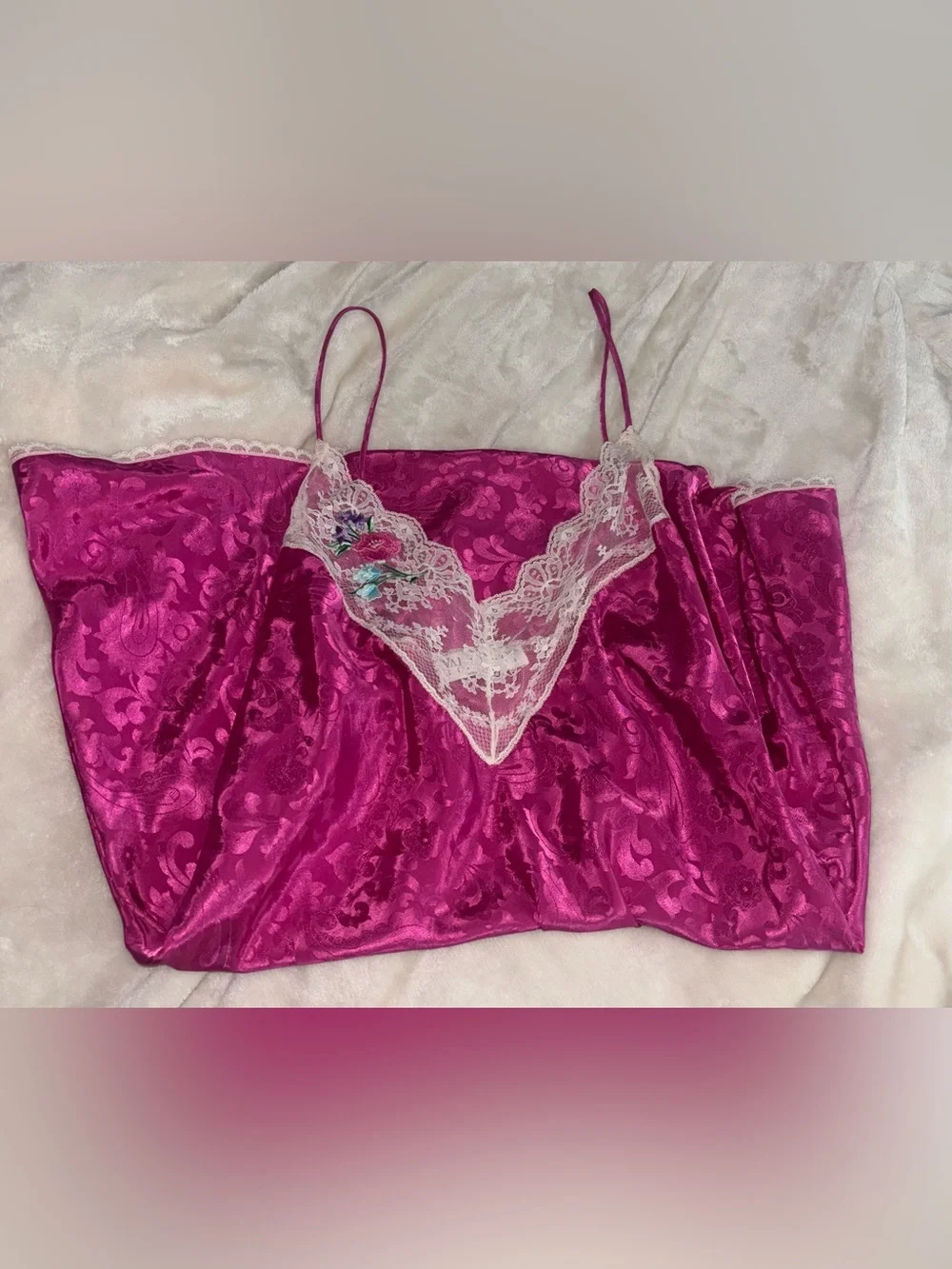 VTG lace slip dress - Picture 8 of 9